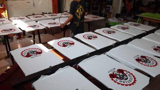 cara bisnis sablon kaos untuk pemula