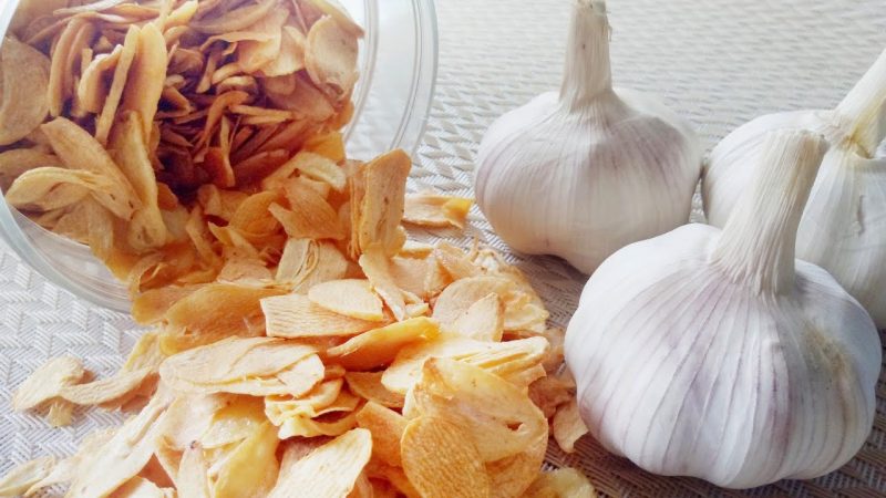 cara goreng bawang putih renyah