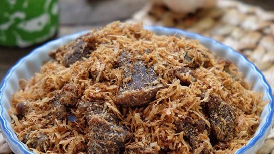 dendeng kelapa parut
