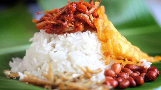 Nasi lemak santan