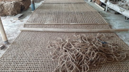 proses pembuatan cocomesh