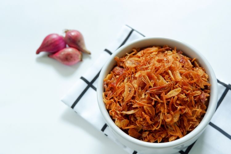 cara jual bawang goreng kemasan kecil