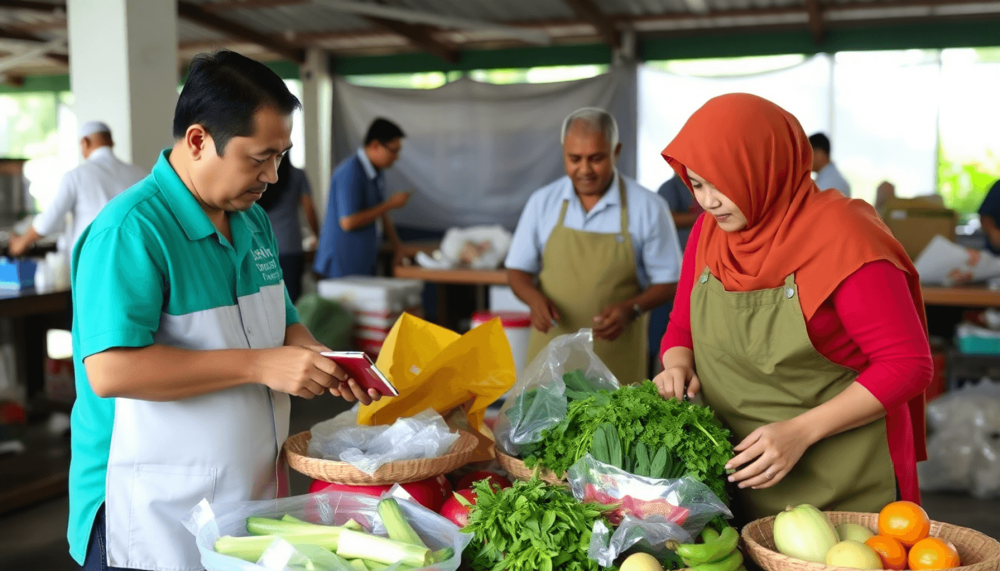 pengolahan bahan lokal segar