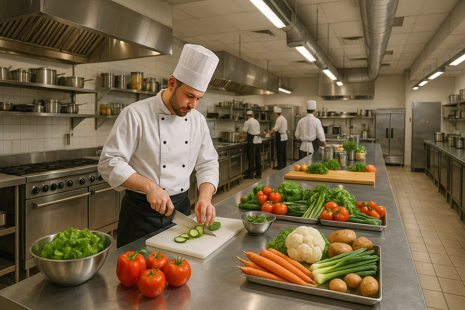 Manajemen Distribusi Bahan Dapur Lancar Efektif
