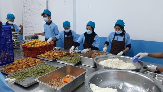 pengelolaan dapur produksi MBG