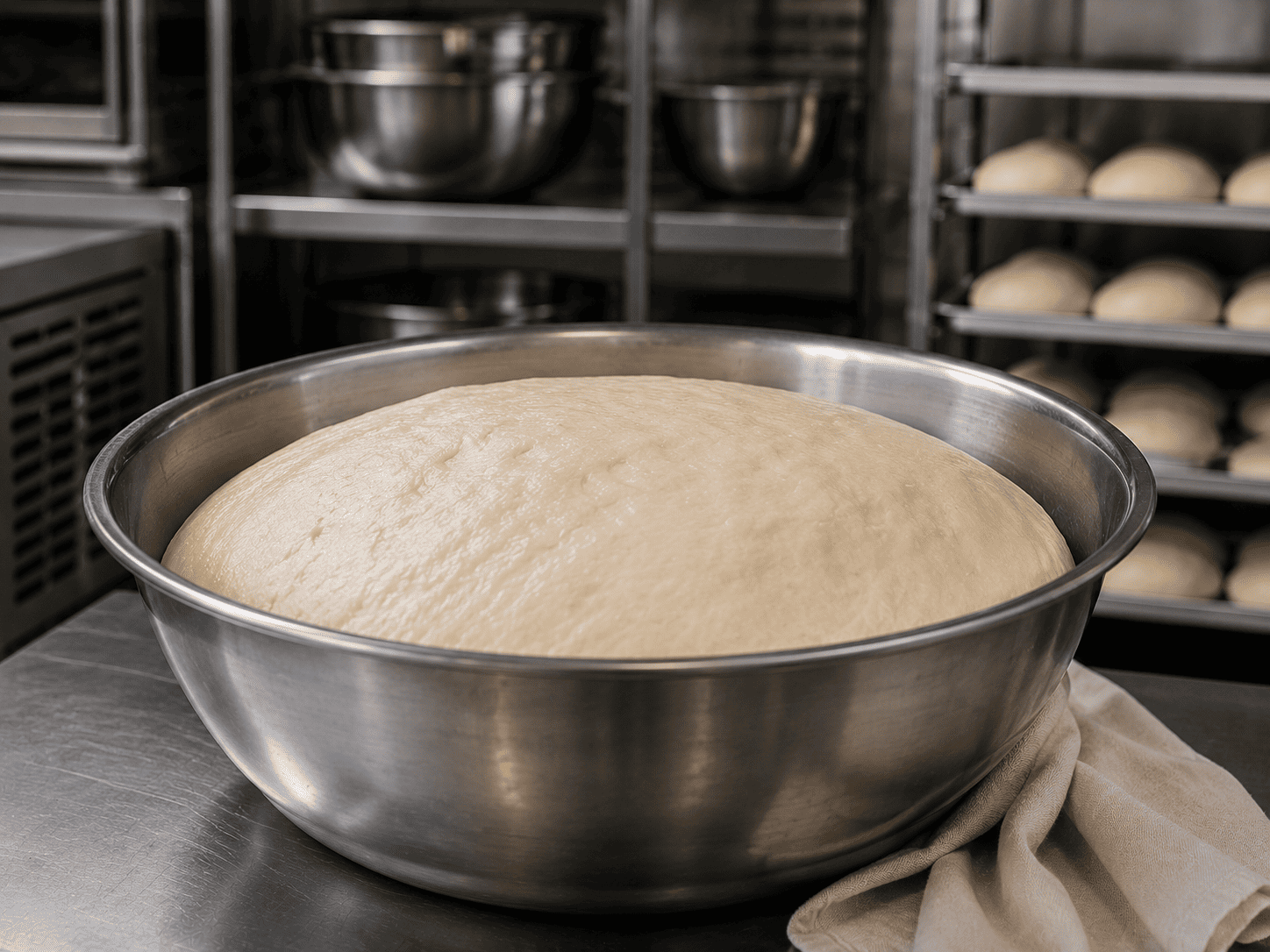 kelembapan untuk mengembangkan roti