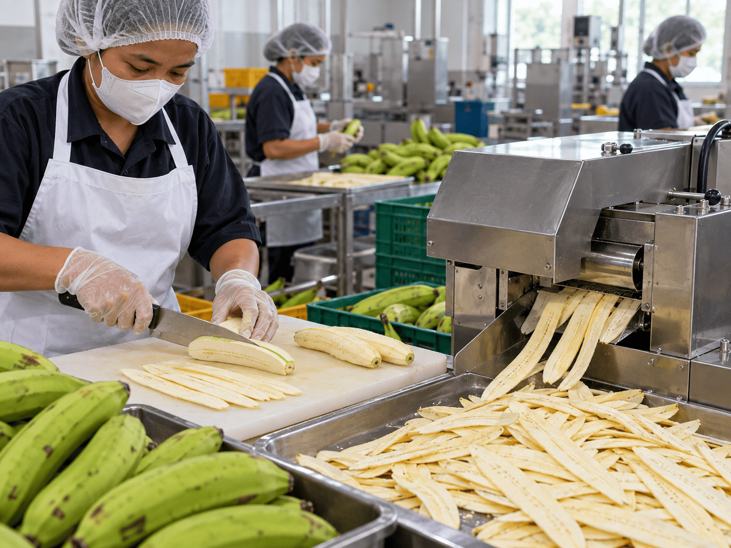 bentuk irisan keripik pisang