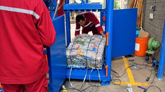 mesin press sampah