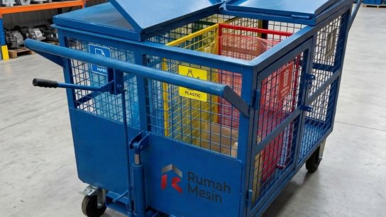 cara mengangkut sampah lebih mudah