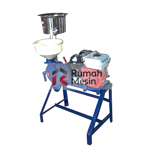Mesin pengolahan bumbu membantu pelaku usaha makanan menggiling dan menghaluskan bahan untuk persiapan masakan.