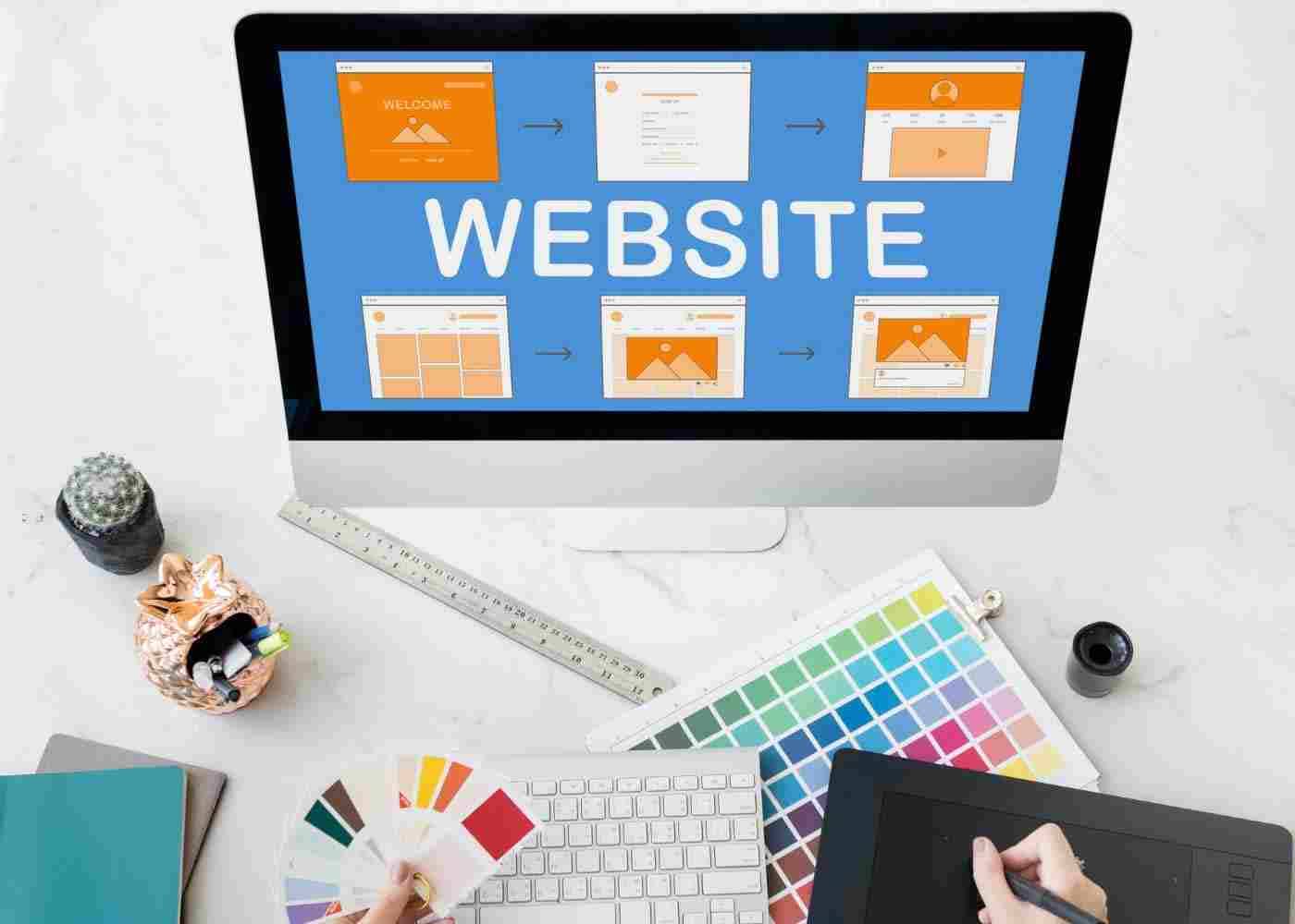 menentukan struktur website